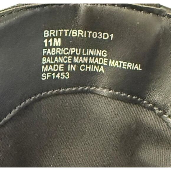 STEVEN By Steve Madden Britt Black kitten heel Knee Boots, NWOT! Size 11 - Picture 8 of 9